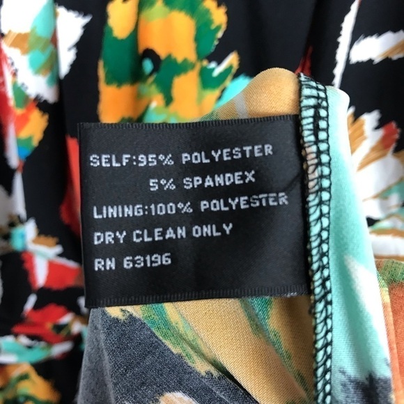 Suzi Chin Maggy Boutique Floral Keyhole Dress 14 - Picture 8 of 8
